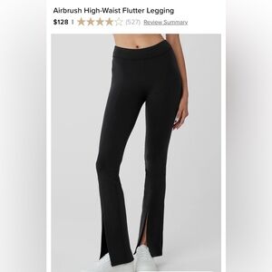 ALO Yoga Black High-Waist Flare Leggings